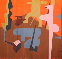 Sculptor Studio with the Endless Column - Contemporary, Brancusi, Figurative Art