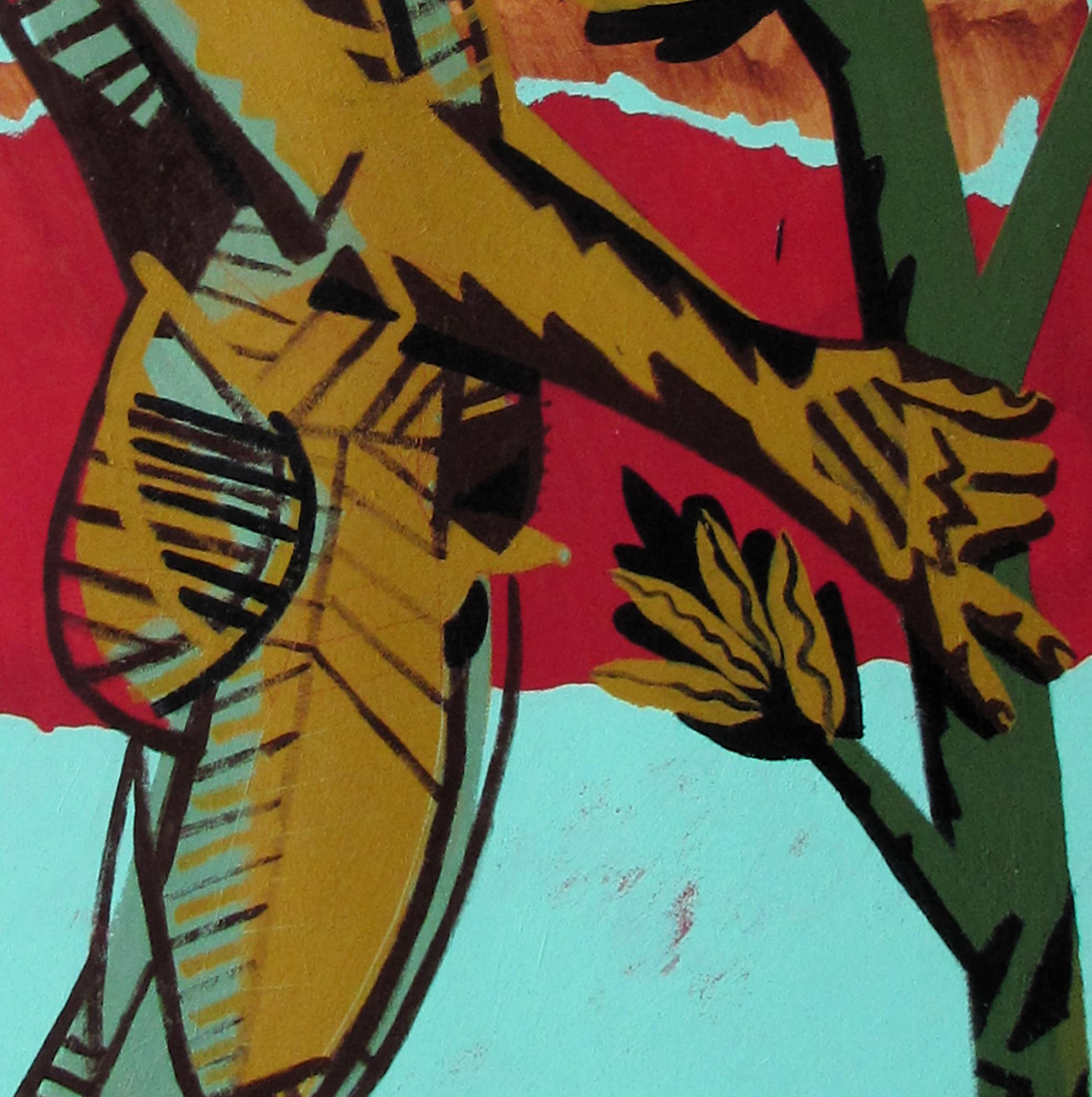 Amor intocable, 2018
Acrílico sobre lienzo (Firmado en la esquina delantera izquierda)
82,67 A × 47,24 An pulg.
210 H × 120 W cm

En la obra 