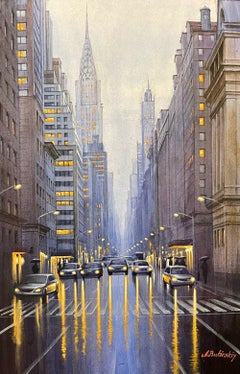 Alexei Butirskiy "The Rhythm of the City, Chrysler Building" 17x11 Manhattan
