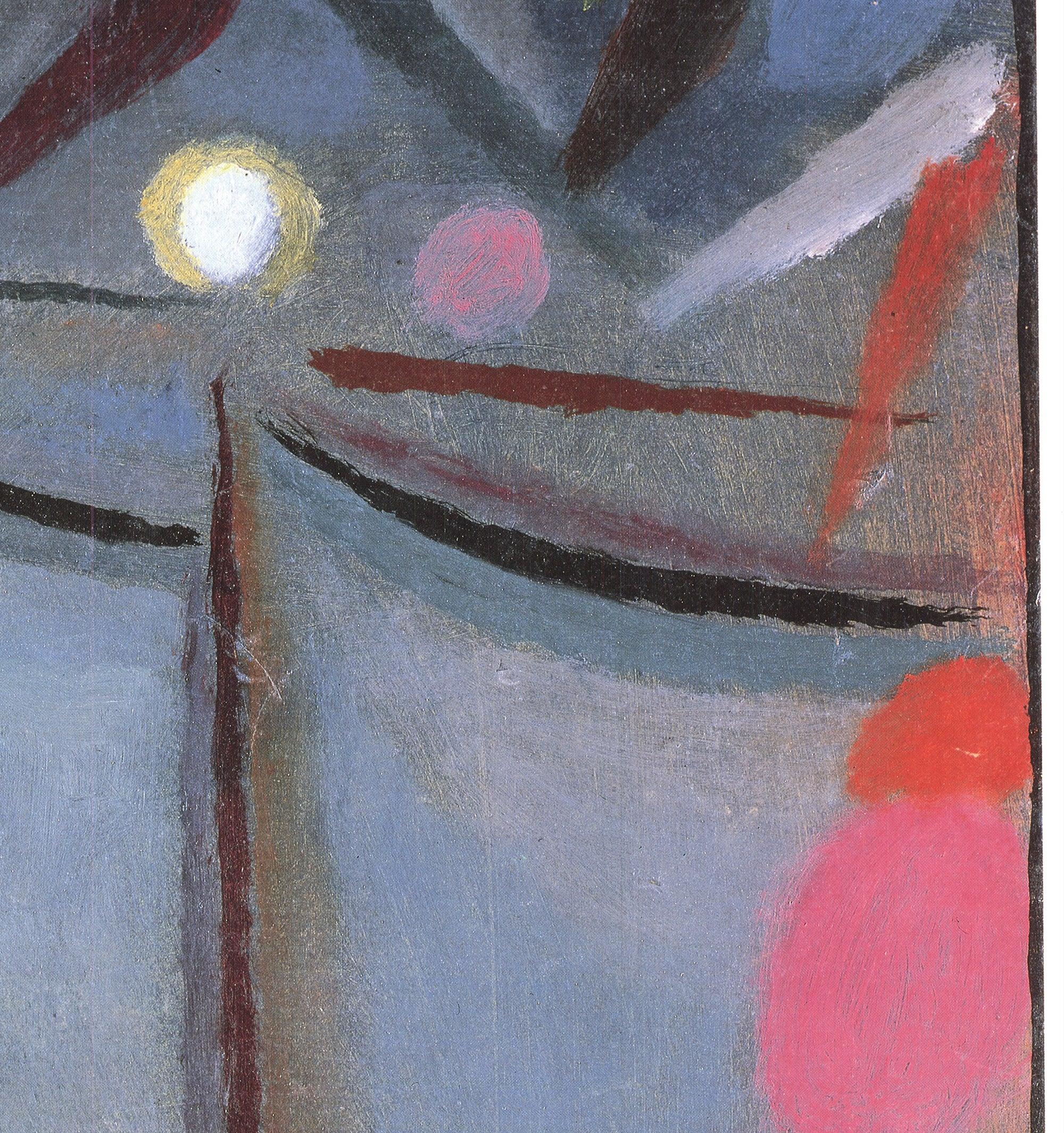 Couronne d'Epines - Abstract Print by Alexej Jawlensky