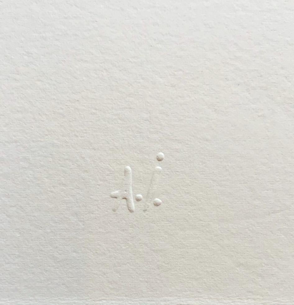 Kopf (Geneigter Kopf), 1923/2014, Expressionist Etching, Posthumous L. Edition For Sale 2