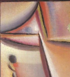 The Prayer Offset Print, Modern Expressionism, Circa 1980, Unframed