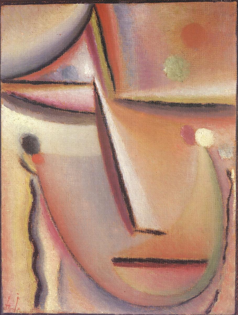 The Prayer - Modern Print by Alexej Jawlensky