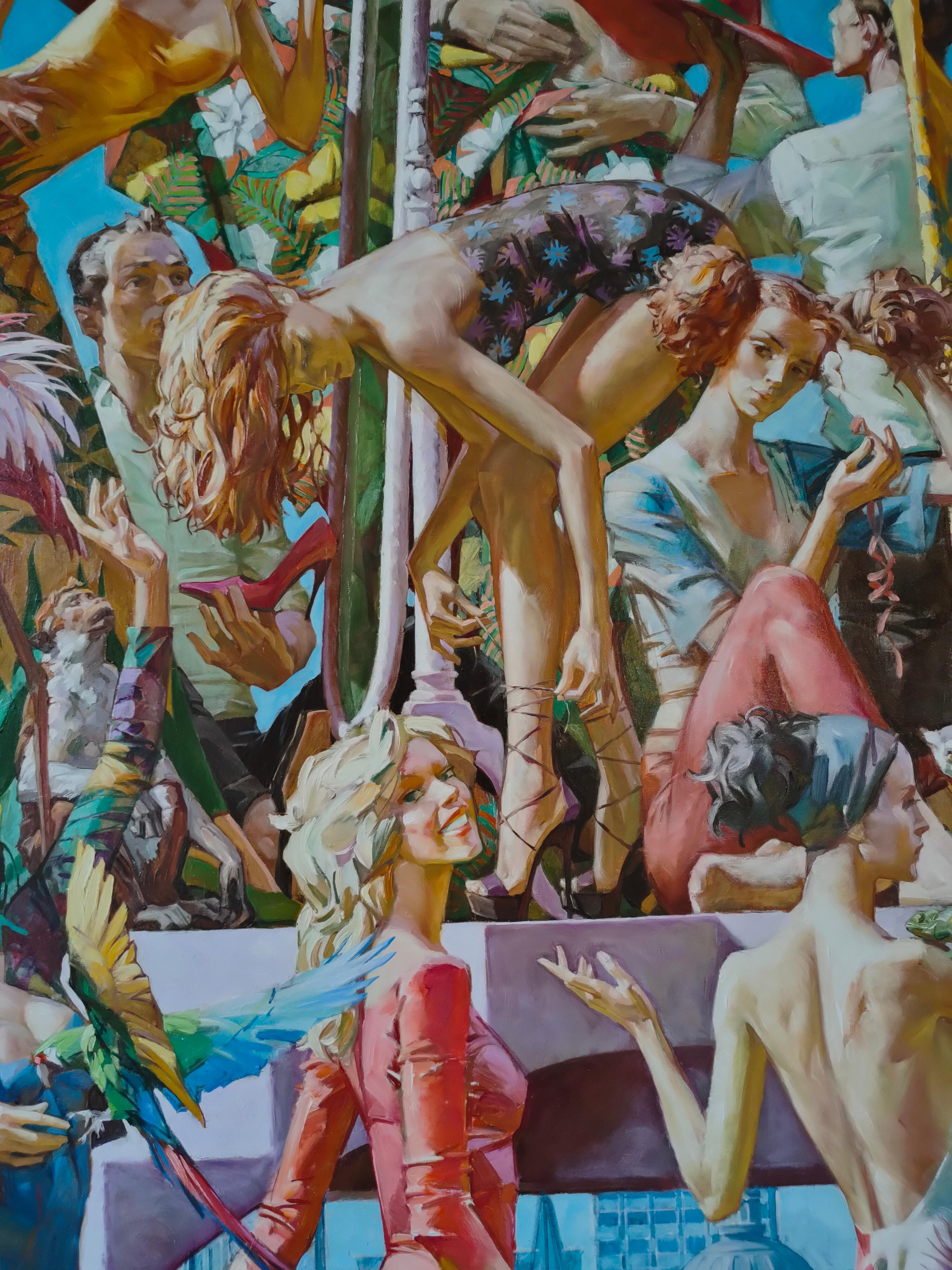 Nato nel 1961, Alexej Ravski espone in Francia, Germania, Belgio, Paesi Bassi, Stati Uniti, Bielorussia e nella sua nativa Russia.

La pittura di Alexej è dinamica nella sua forma e pacifica nella sua sostanza. Le sue opere sono piene di