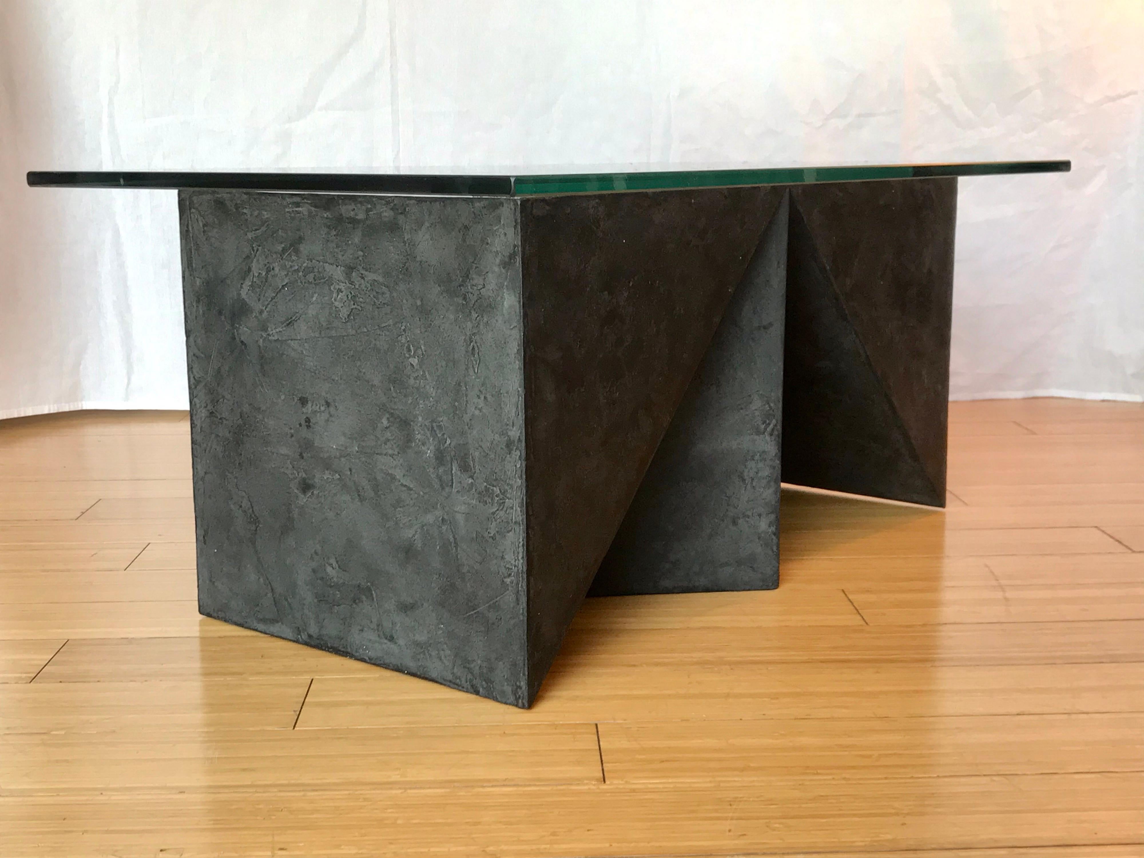 Modern Alexey Krupinin Geometric Coffee or Console Table, 2020