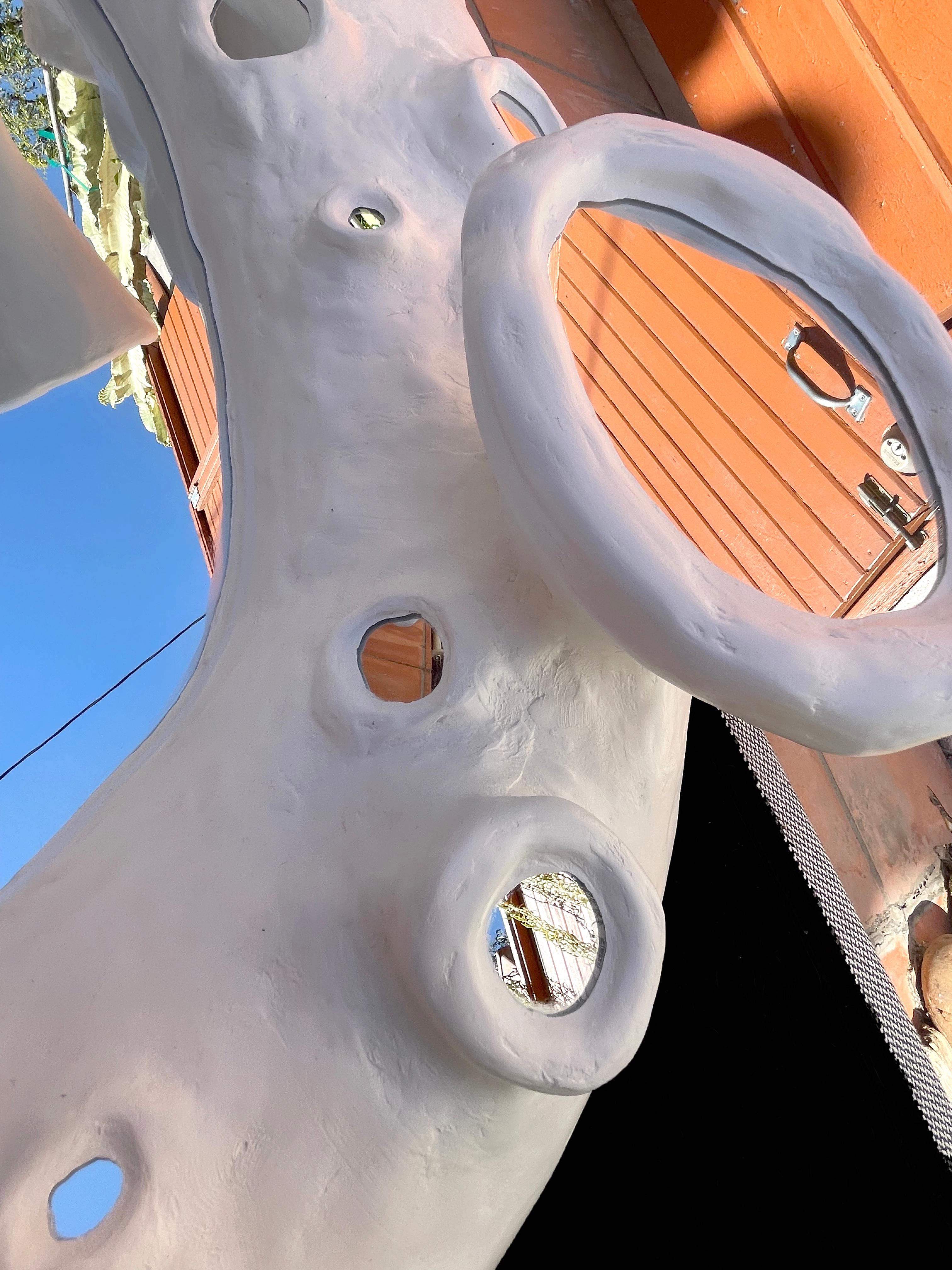 Fait main Alexey Krupinin, « Mycelium ». Sculpture murale, Gypsum, États-Unis, 2023 en vente