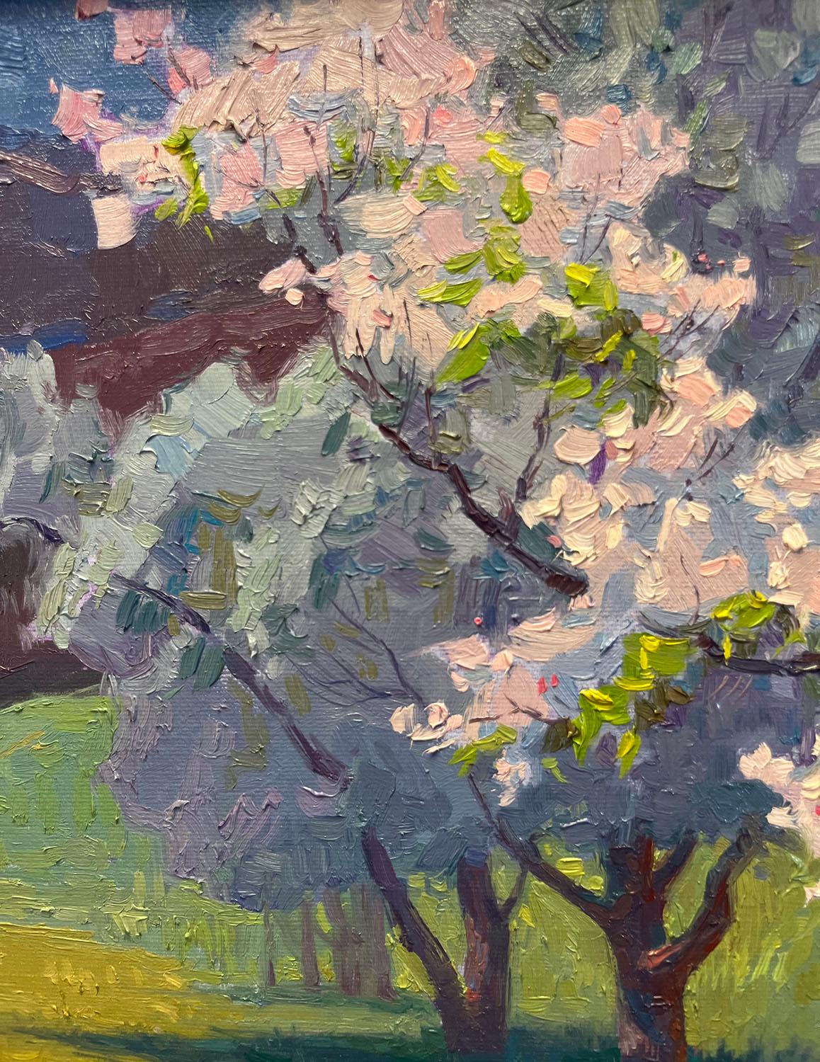 Apple-Bloom; Granja de Riley, California - Painting Impresionista de Alexey Steele