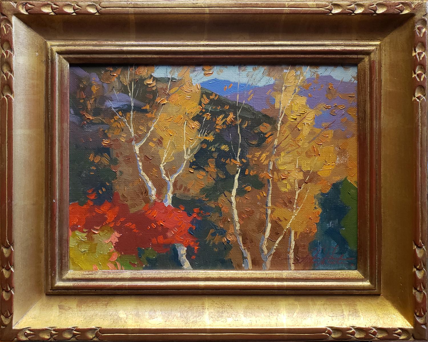 Les couleurs de l'automne - Painting de Alexey Steele