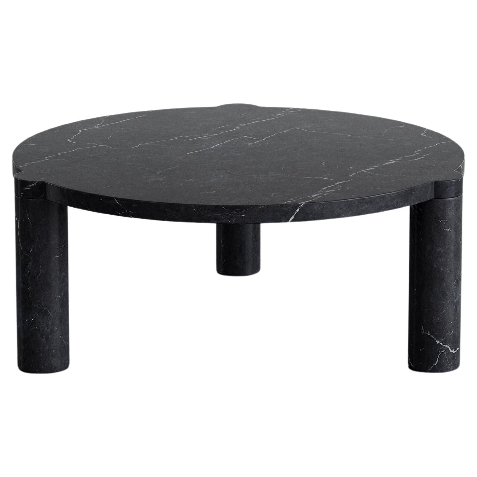 Alexis 80 Marble Coffee Table by Agglomerati For Sale