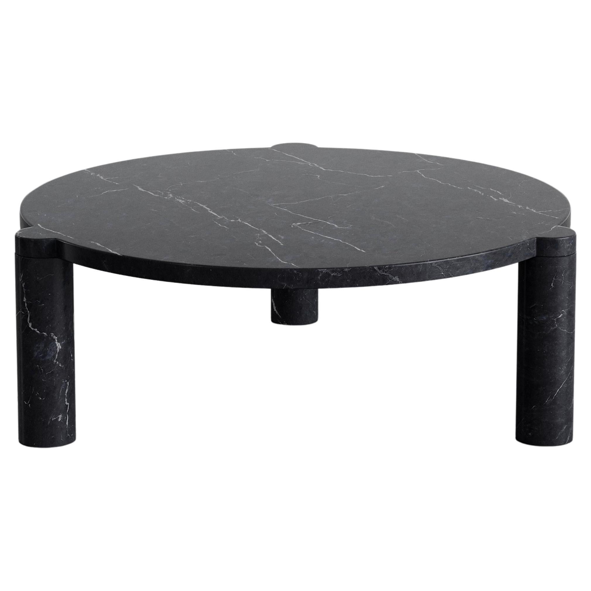 Alexis 90 Marble Coffee Table By Agglomerati For Sale