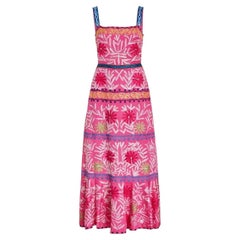 Alexis Alora Embroidered Midi Dress -Size Medium