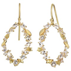 Alexis Bittar Diamond and Gemstone Chandelier Earrings