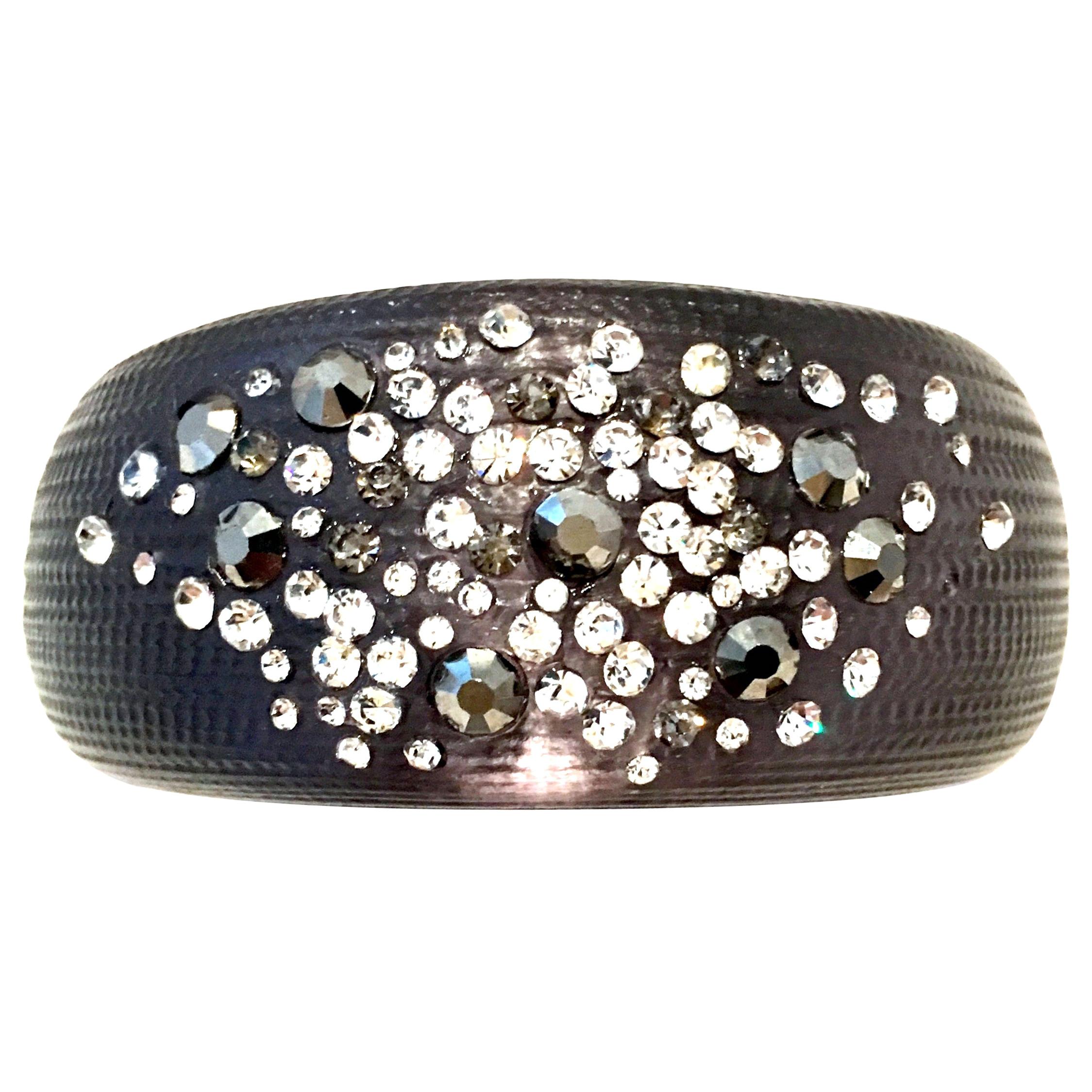 100% Authentic Alexis Bittar Lucite, Blue Multi Crystals Bracelet | eBay