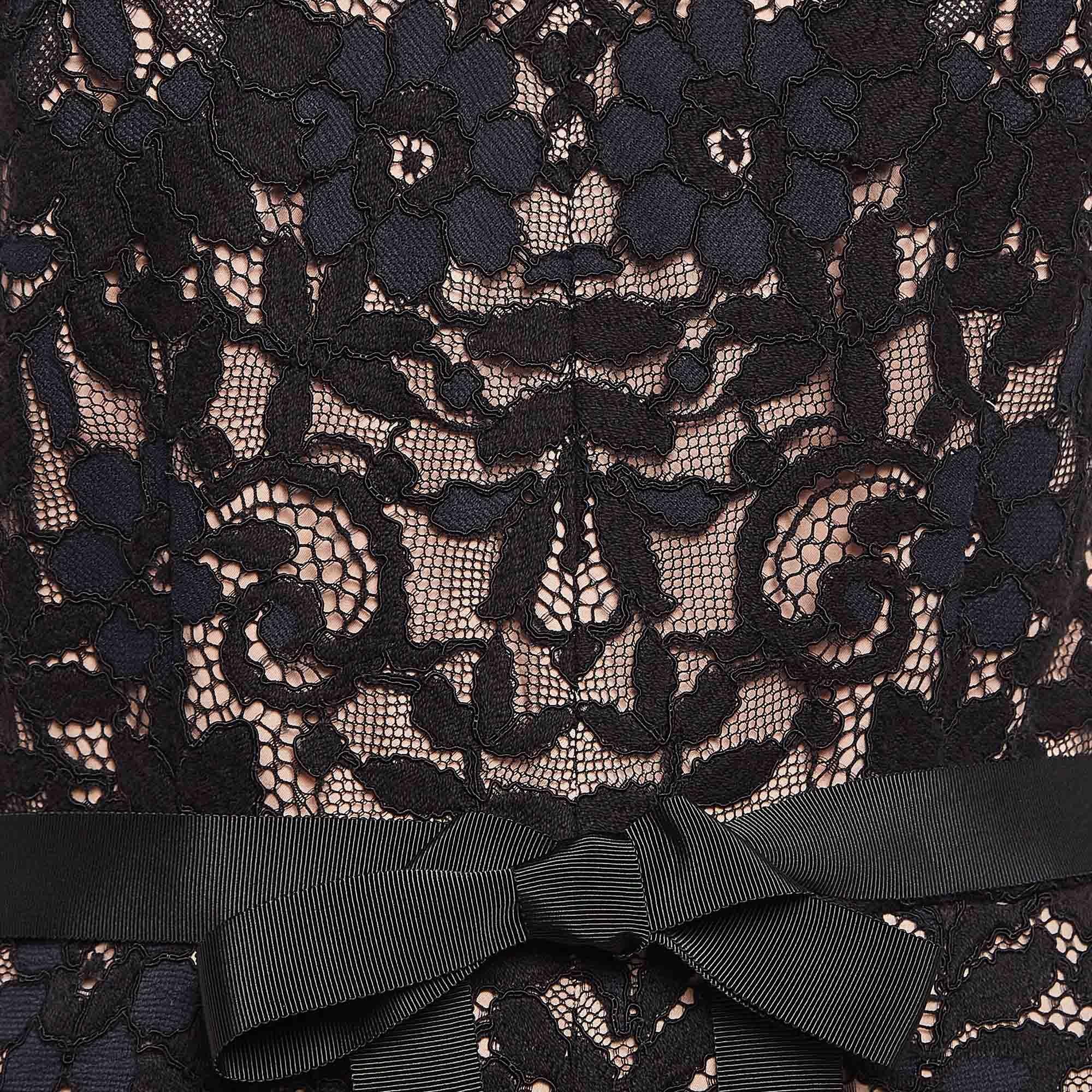 Alexis Black Lace Sleeveless Jumpsuit M In New Condition In Dubai, Al Qouz 2