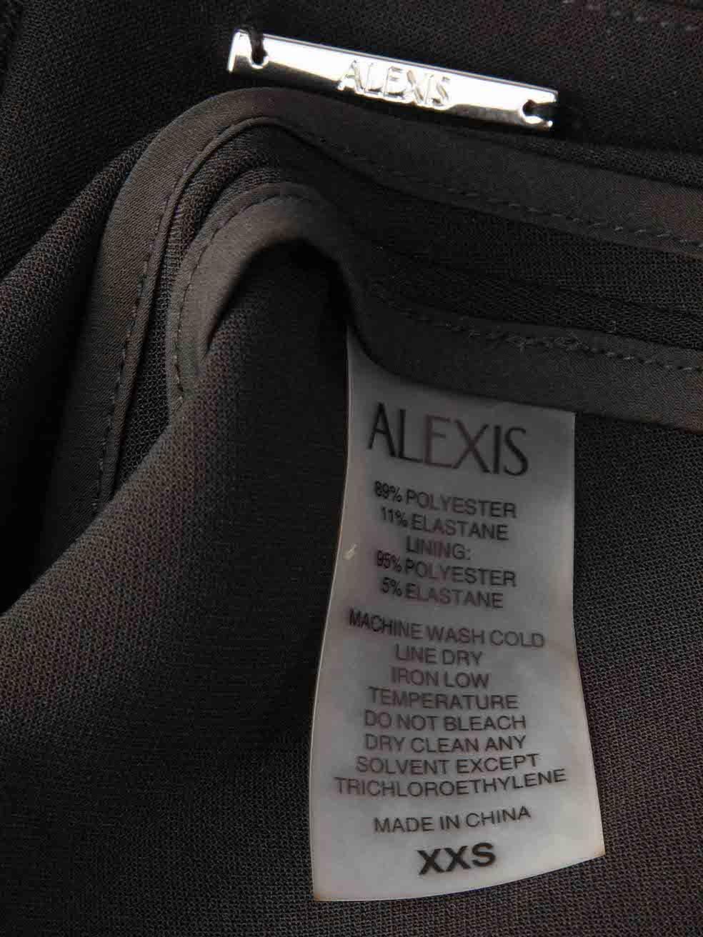 Women's Alexis Black Sleeveless High Low Top Size XXS For Sale