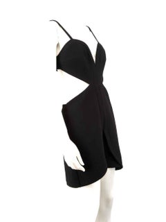 Alexis Black Tokyo Cut Out Mini Dress Size M