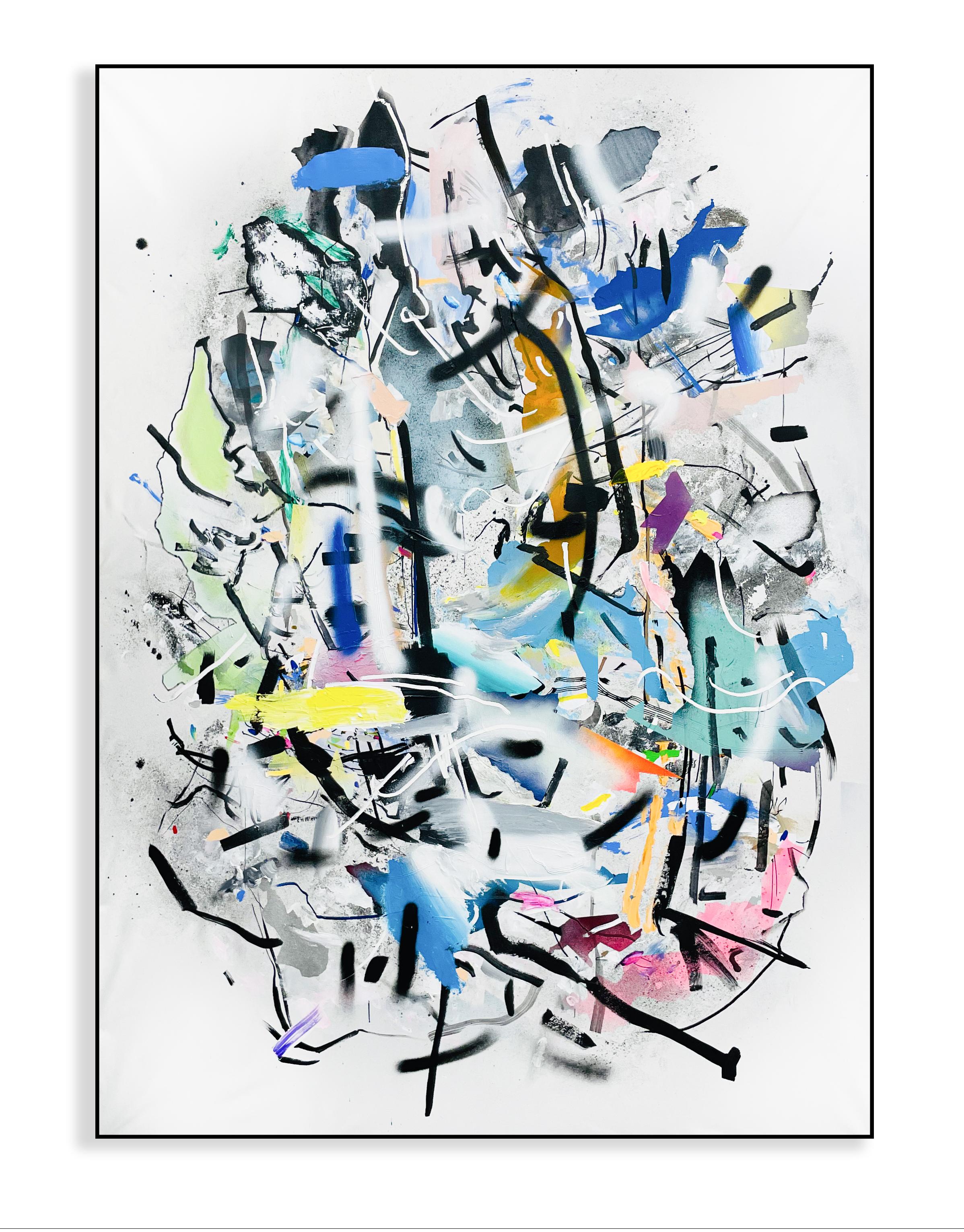 Geräusche – Painting von Alexis Buhrman
