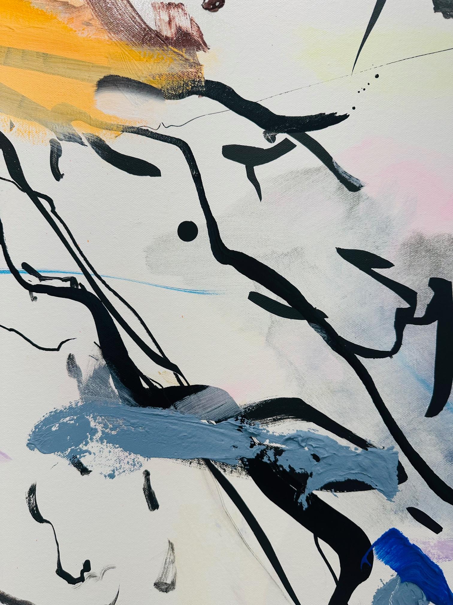 Parco giochi - Painting Contemporaneo di Alexis Buhrman