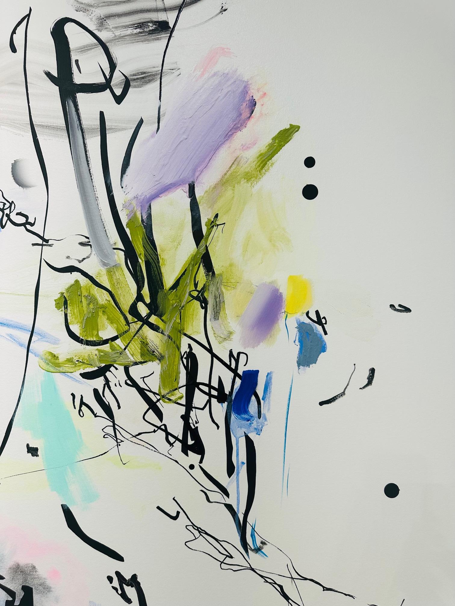 Parco giochi - Figurative Painting Grigio di Alexis Buhrman