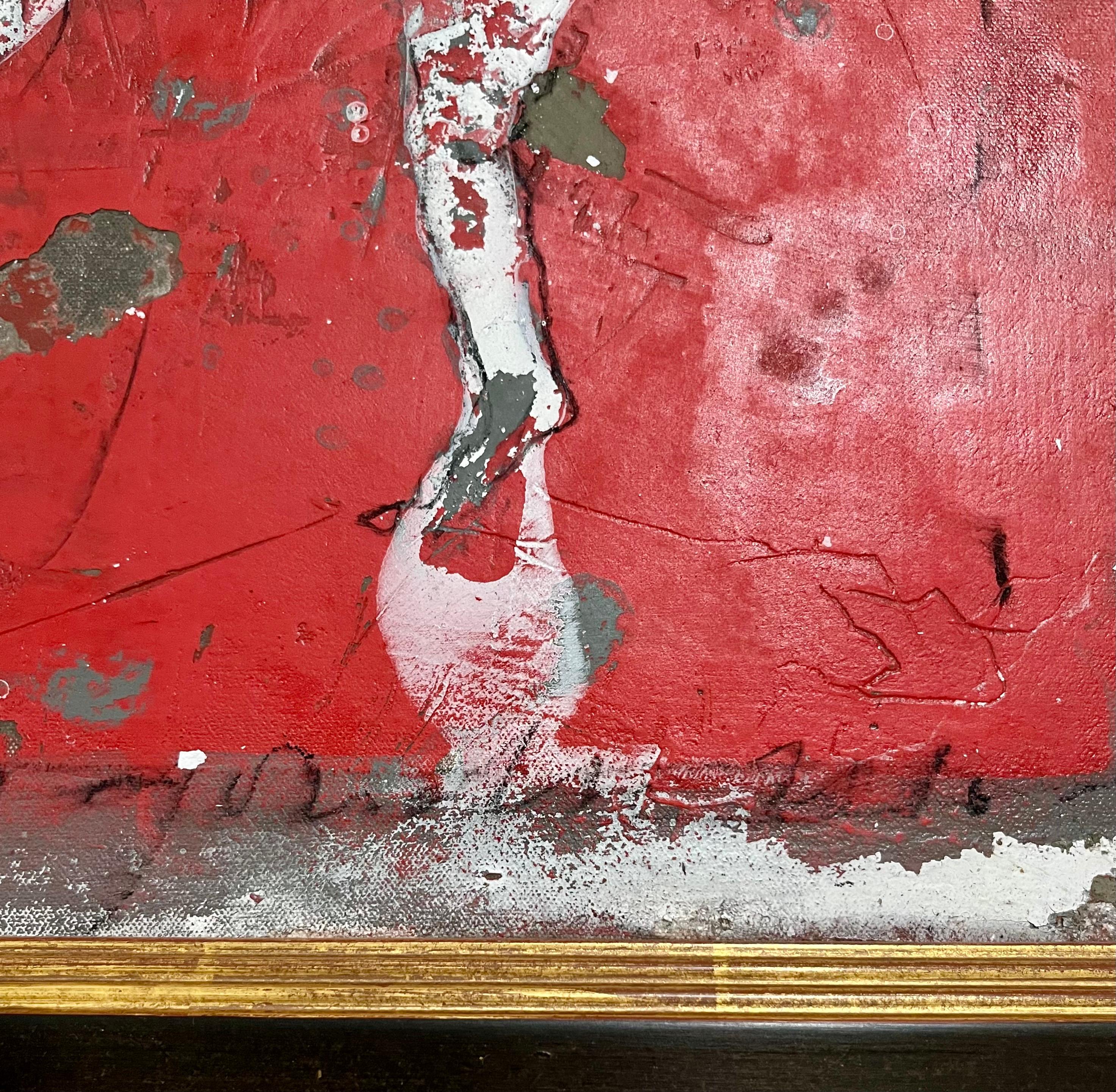 Neoespressionista francese a tecnica mista Impasto pittura danza Alexis Gorodine in vendita 3