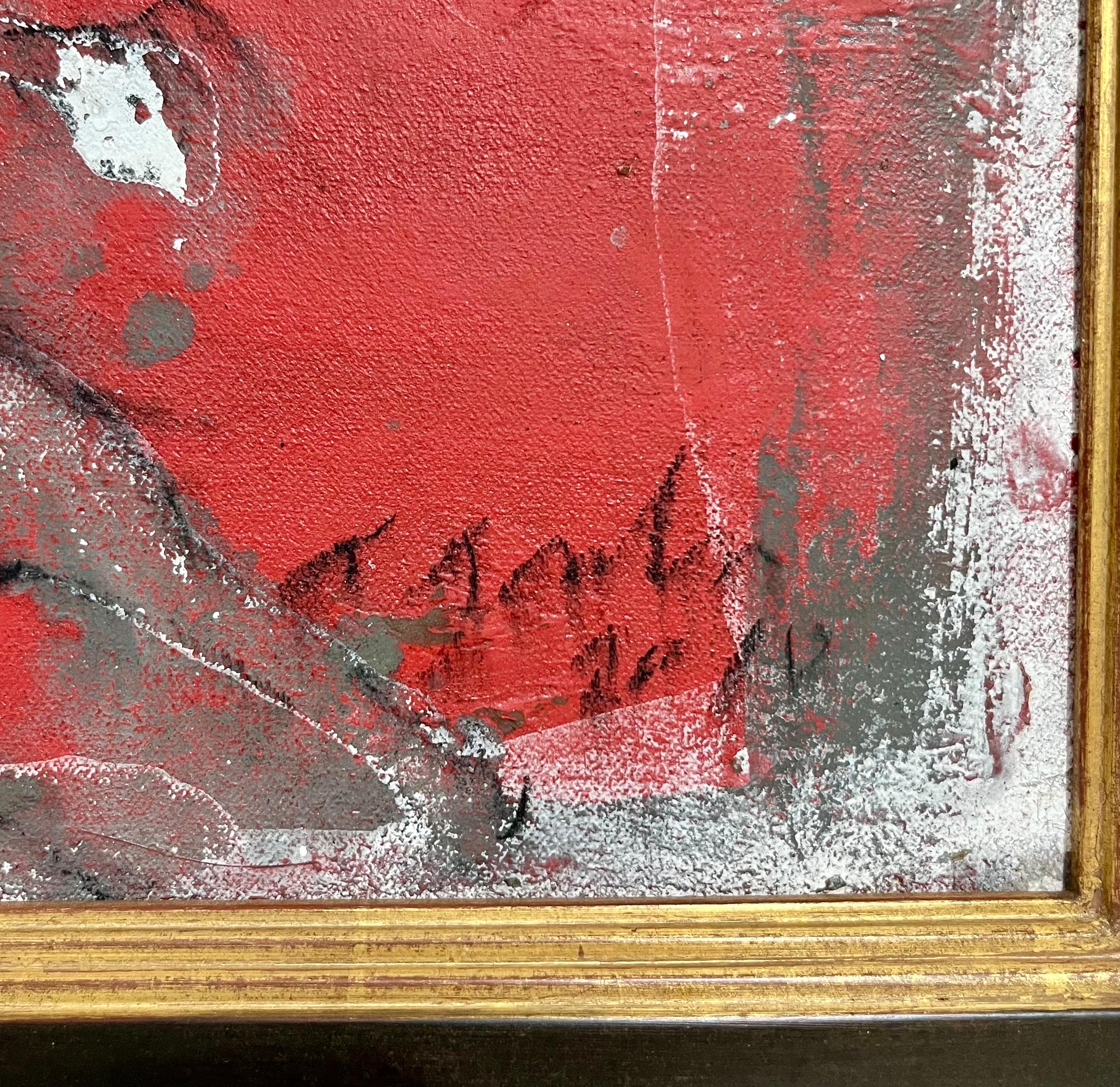 Französisches, neo-expressionistisches Impasto-Tanzgemälde in Mischtechnik, Alexis Gorodine im Angebot 4