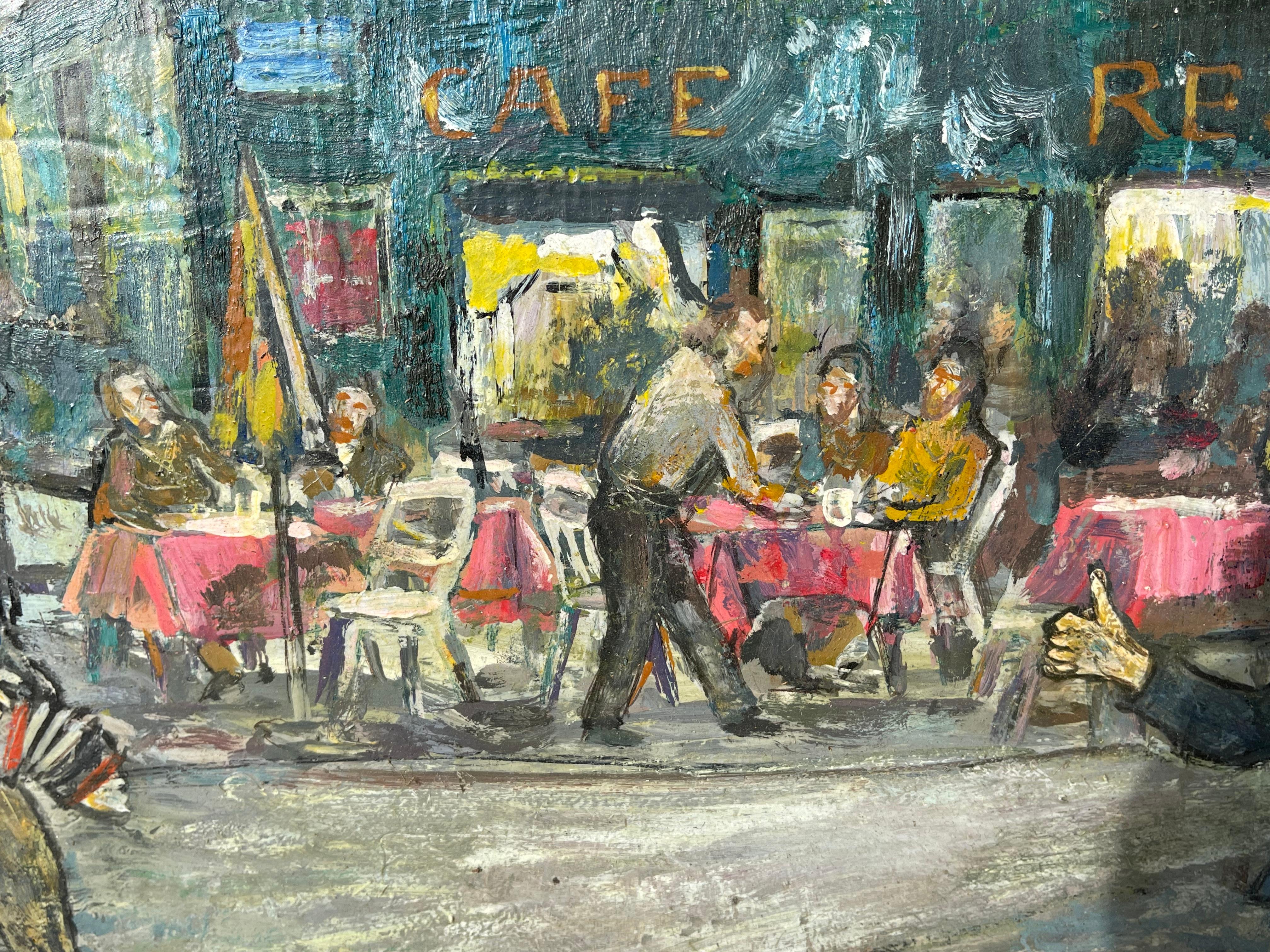 Alexis Guy KOROVINE (1928-?) - Montmartre, Le Soir For Sale 3