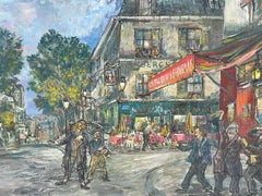 Alexis Guy KOROVINE (1928-?) - Montmartre, Le Soir