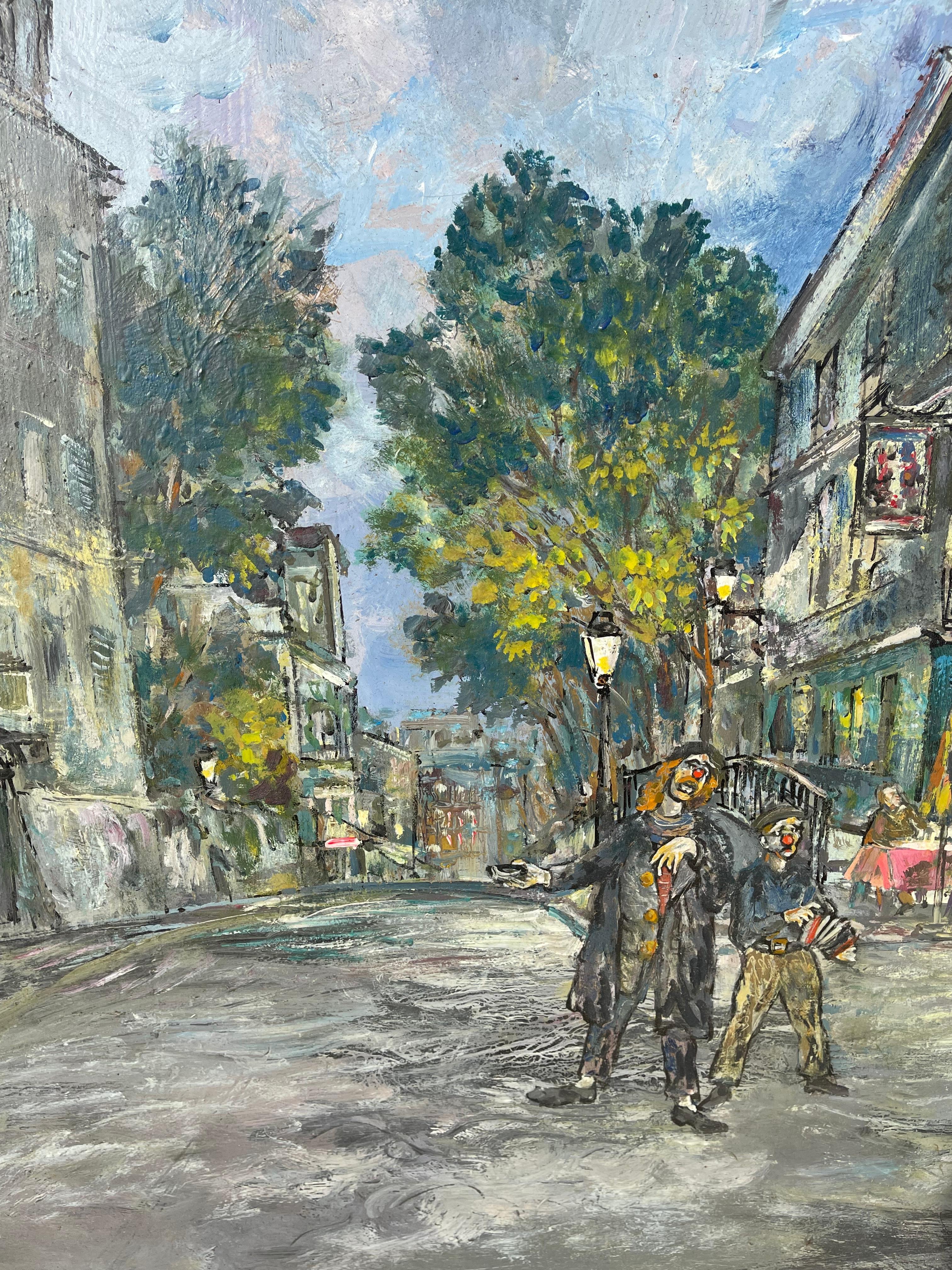 Alexis Guy KOROVINE (1928-?) - Montmartre, Le Soir For Sale 1