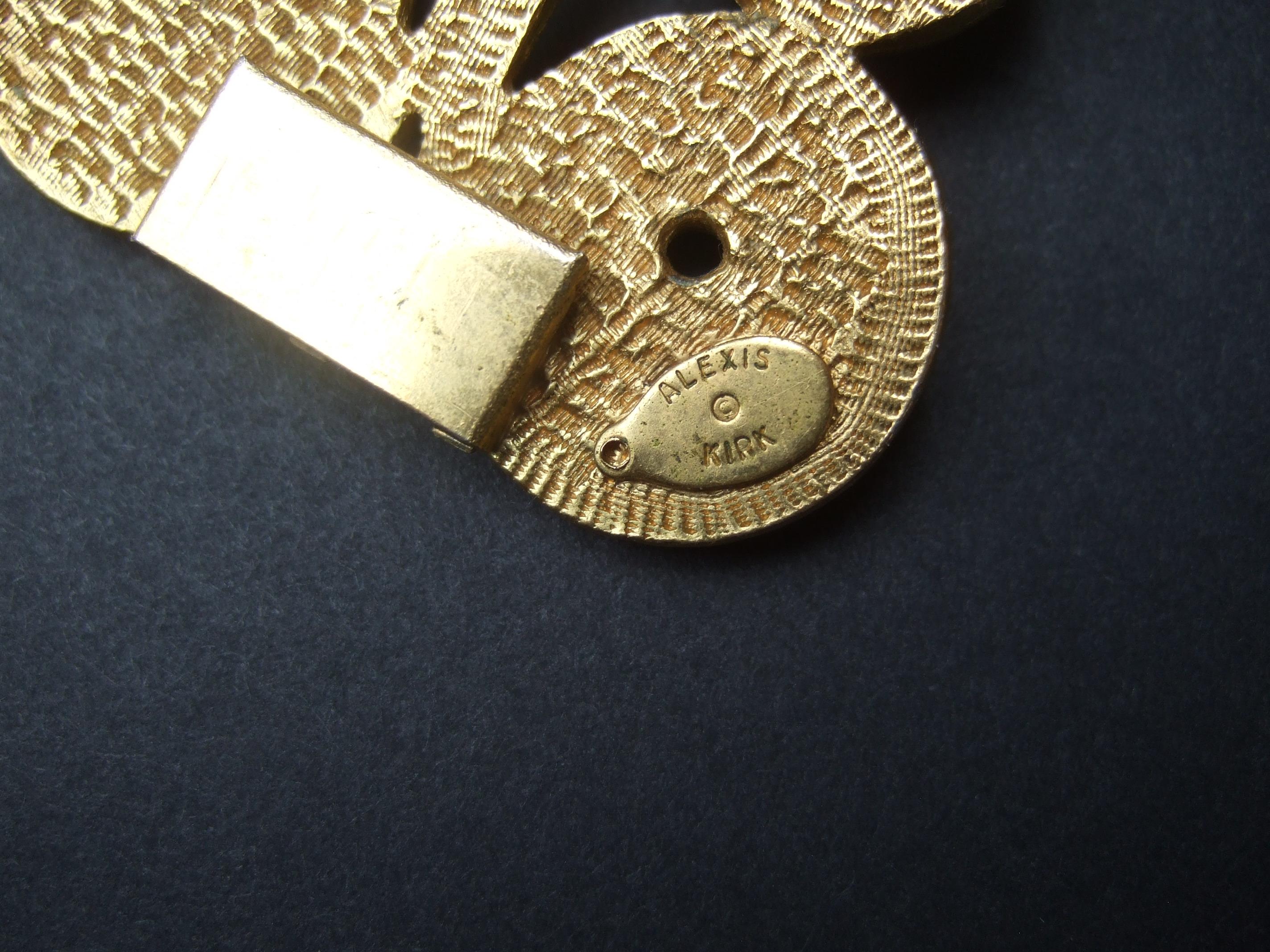 A.I.C C. Extraordinaire collier à pendentif en forme de patte de lion massif, c. années 1970 en vente 16