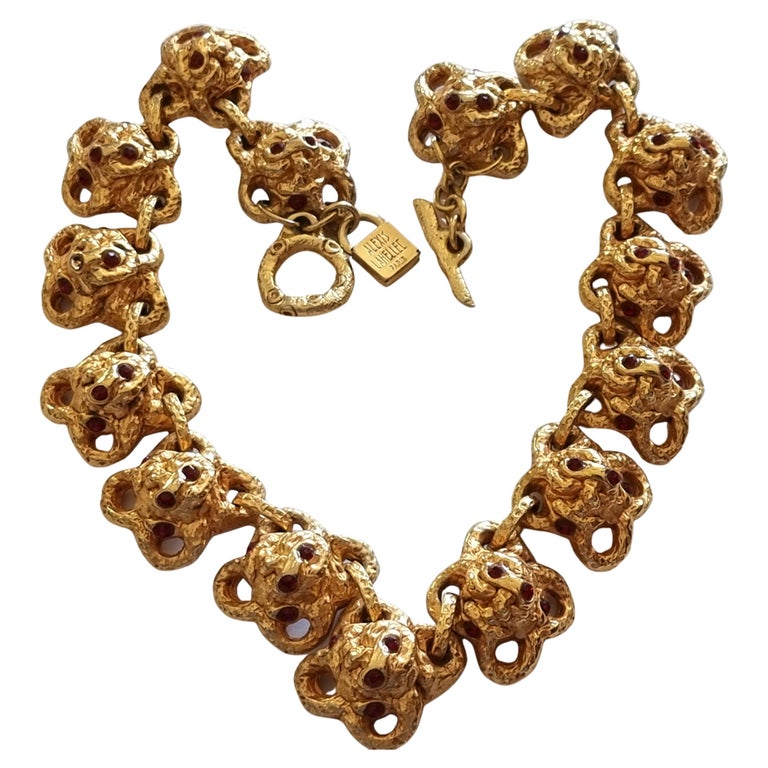 Alexis LAHELLEC Paris, Beautiful vintage NECKLACE, High Fashion 