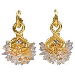 Alexis Lahellec Paris - Boucles d'oreilles clips oversize en Lucite