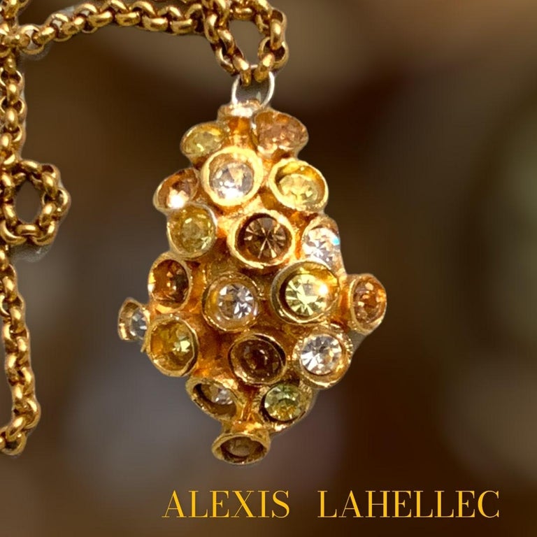 Women's Alexis LAHELLEC vintage earrings For Sale