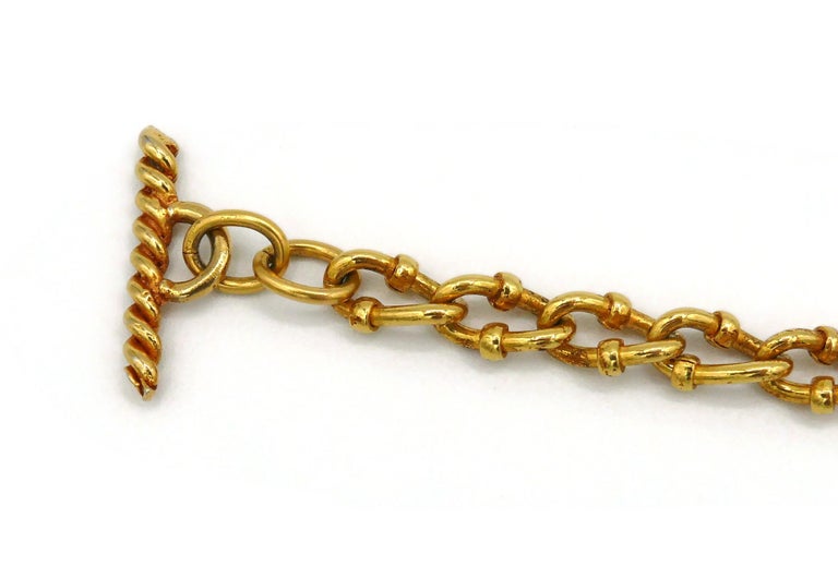 Collier Imposant Vintage Alexis Lahellec - Maille Articulée Cœur - Années 1990 - Occasion