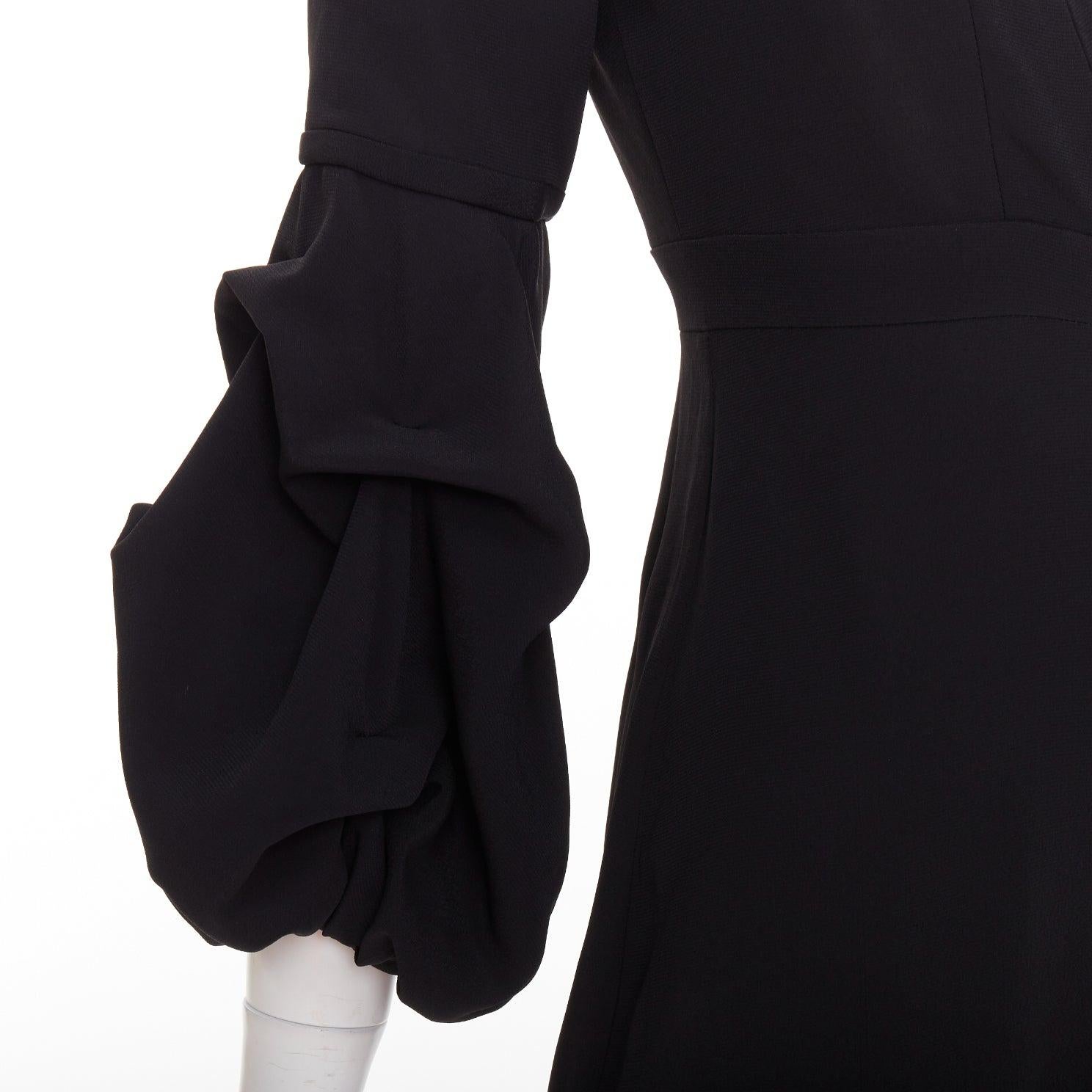 ALEXIS Maximila ruched sleeves skinny leg crepe black tapered jumpsuit XS
Reference: AAWC/A01519
Brand: Alexis
Model: Maximila
Material: Viscose
Color: Black
Pattern: Solid
Closure: Zip
Lining: Black Fabric
Extra Details: This elegant jumpsuit