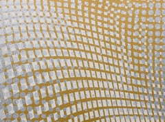 "Half and Half", Abstract Patterns, Geometric Abstraction, Woodcut Monoprints