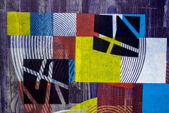 "Philly Street III", Patrones abstractos, Abstracción geométrica, Monocopia xilográfica