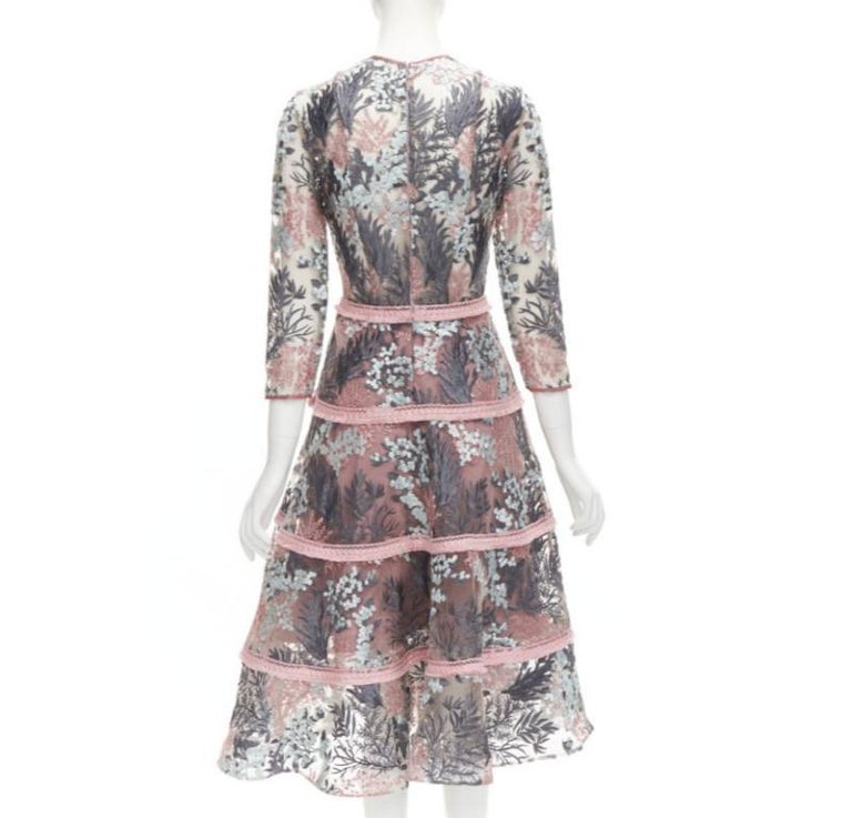 strapless open back dress Alexis Ellena Dress in Ash Pink main image 0