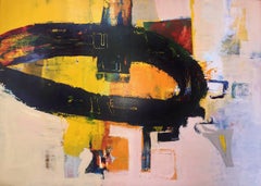 47 x 65 in. / 4 x 5.4 ft "Oregon" - Large abstract Oil on Canvas