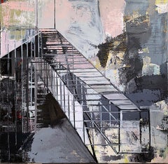 56x52 in. - Mont Blanc - Oil on Canvas