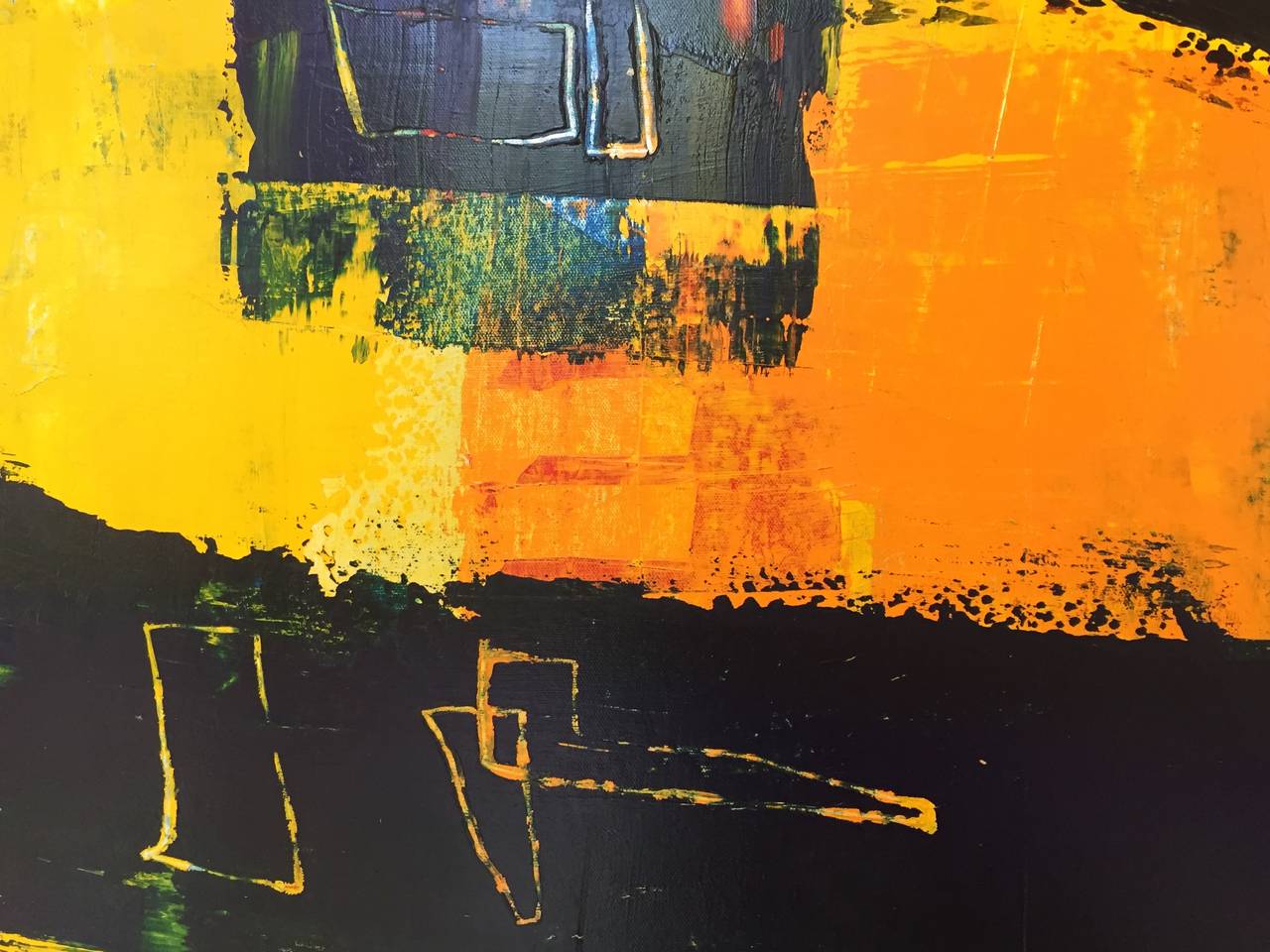 Aceite abstracto  