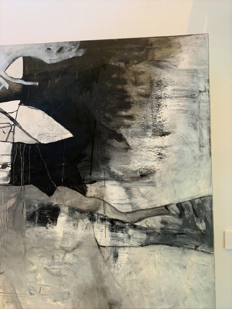 Pittura a olio di grandi dimensioni - 