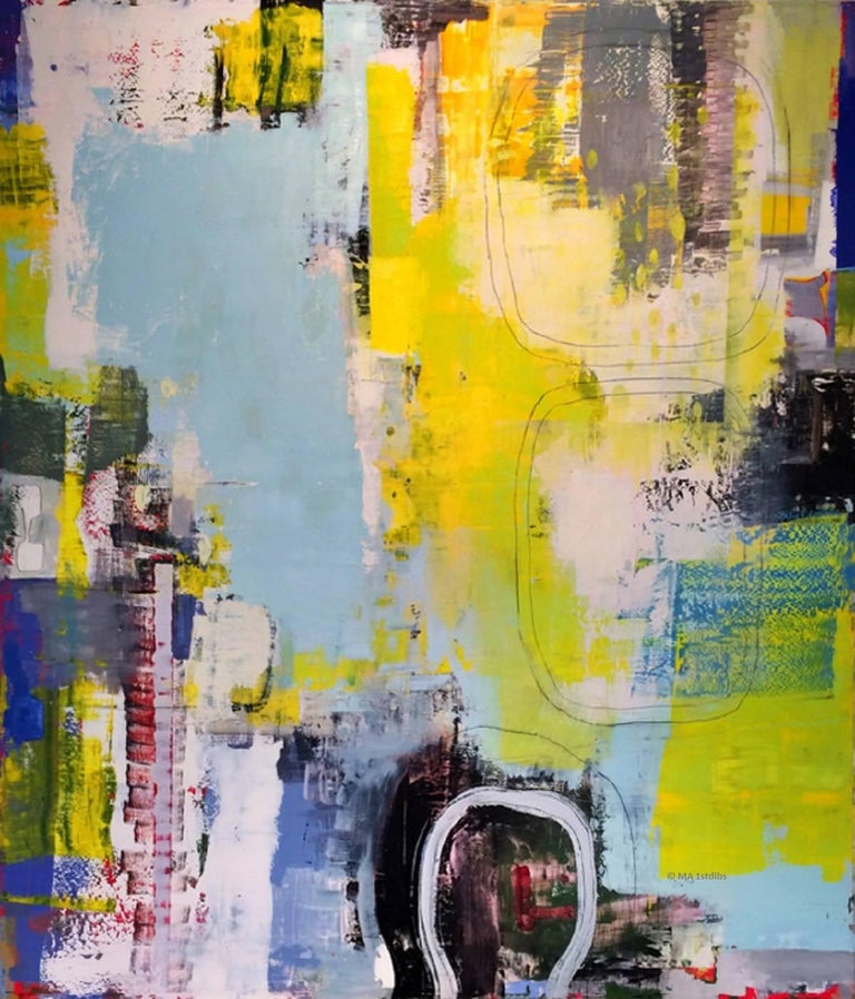 Alexis Portilla 88 X 72 In 7 3 X 6 Ft Large Abstract Oil