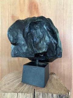 Alexis Rudier Fondeur Head of Balzac Sculpture by Auguste Rodin