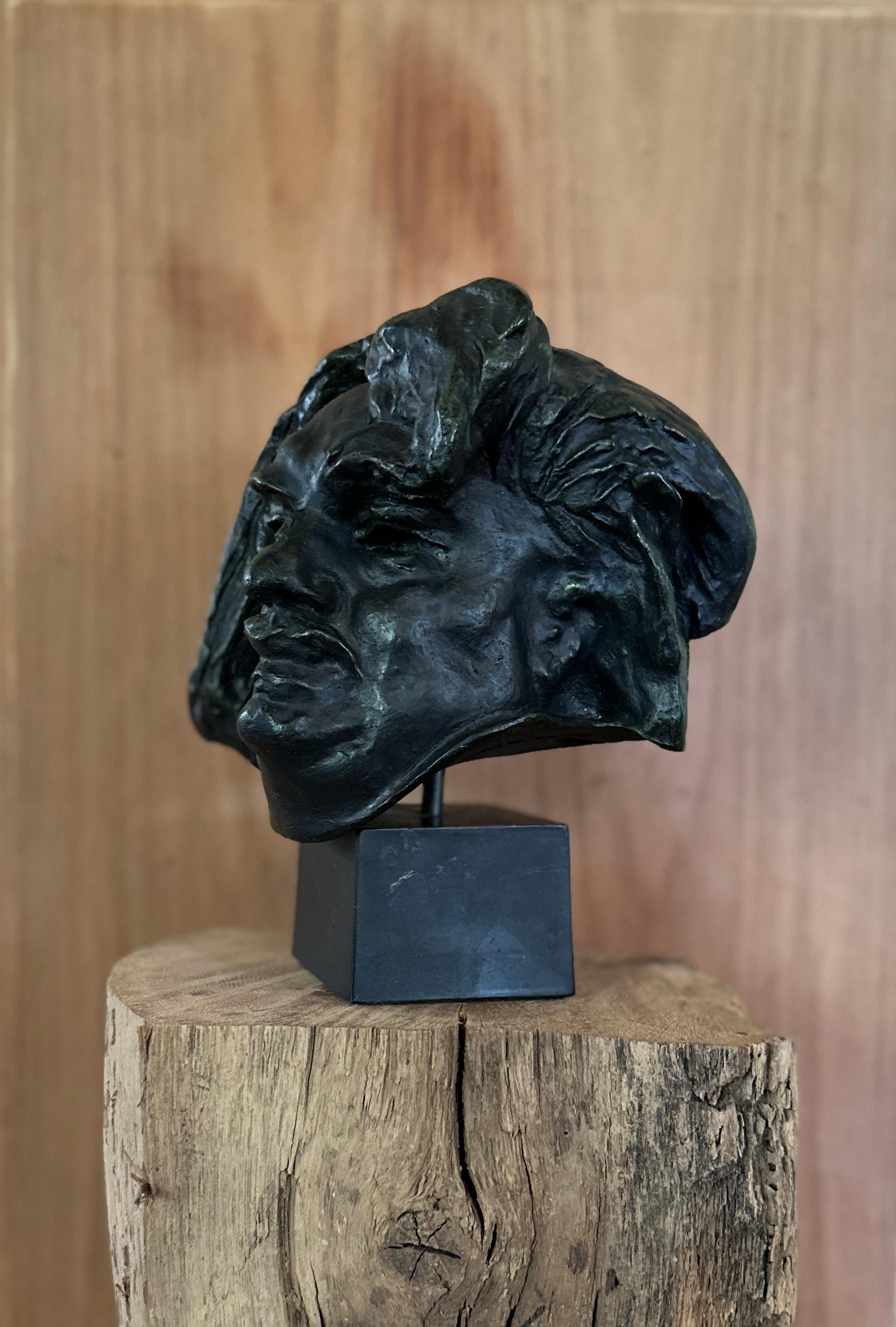 Alexis Rudier Fondeur Head of Balzac Sculpture by Auguste Rodin 2