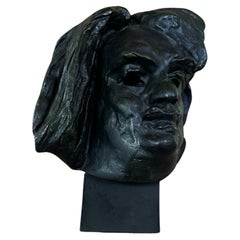 Alexis Rudier Fondeur Head of Balzac Sculpture by Auguste Rodin