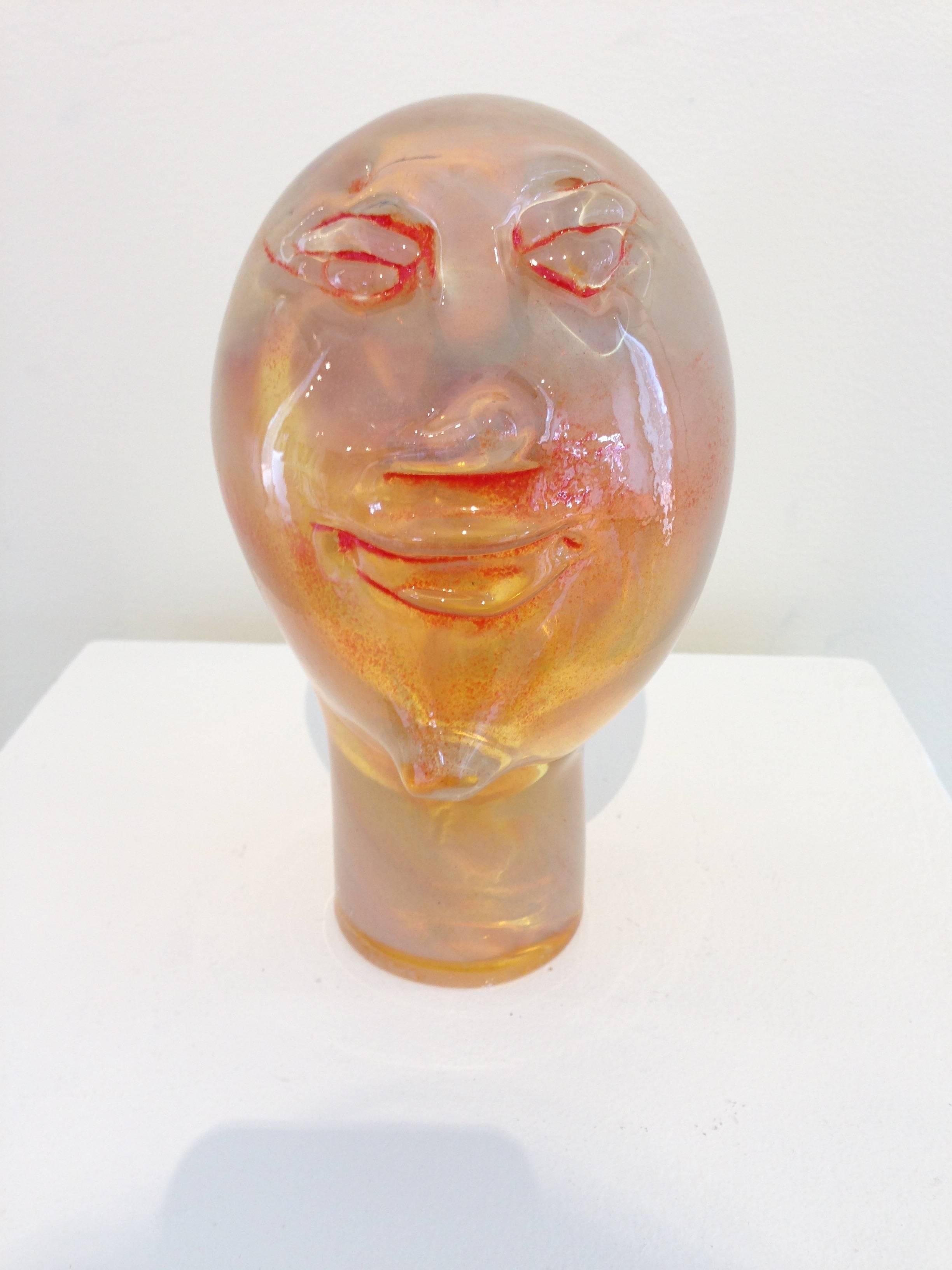 Alexis Silk Abstract Sculpture - Dream Head #7