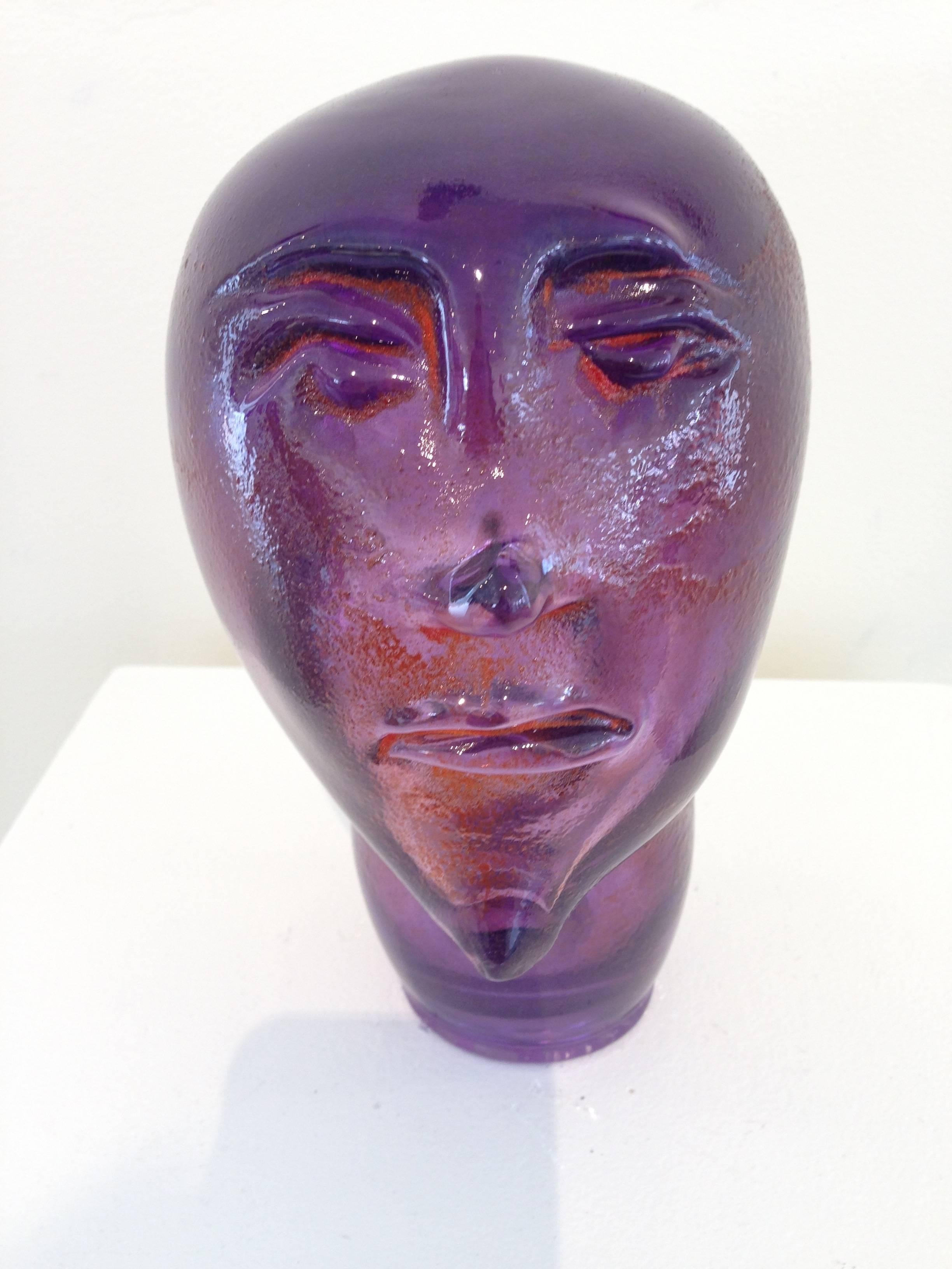 Dream Head #9 - Sculpture by Alexis Silk