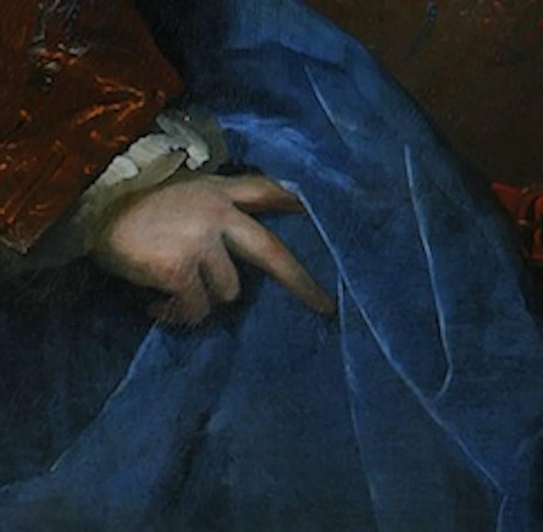 El honorable Mildmay Fane, retrato inglés de Alexis Simon Belle Siglo XVIII 2
