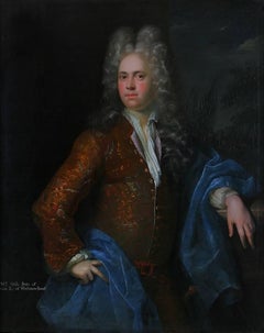 The Honorable Mildmay Fane, English Portrait by Alexis Simon Belle 18th Century