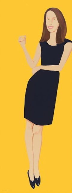 Alex Katz, Black Dress (Christy)